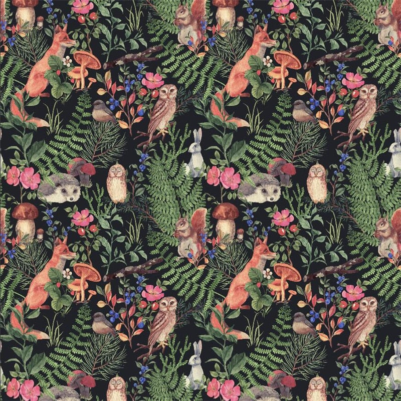custom-southeast-asian-animals-and-plants-wallpaper-modern-art-mural-photo-wall-painting-living-room-sofa-background-papier-peint