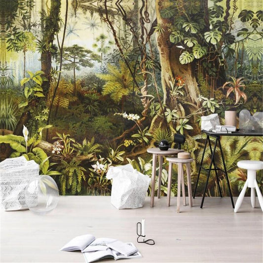 retro-jungle-tropical-rain-forest-custom-wallpaper-3d-mural-study-living-room-sofa-tv-background-waterproof-canvas-wallpaper-wall-painting-papier-peint-wallcovering-nursery