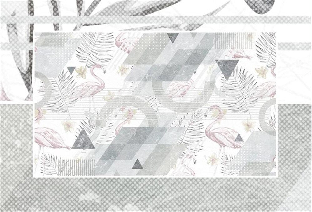 custom-mural-wallpaper-3d-living-room-bedroom-home-decor-wall-painting-papel-de-parede-papier-peint-nordic-abstract-geometric-flamingo-tropical-plant