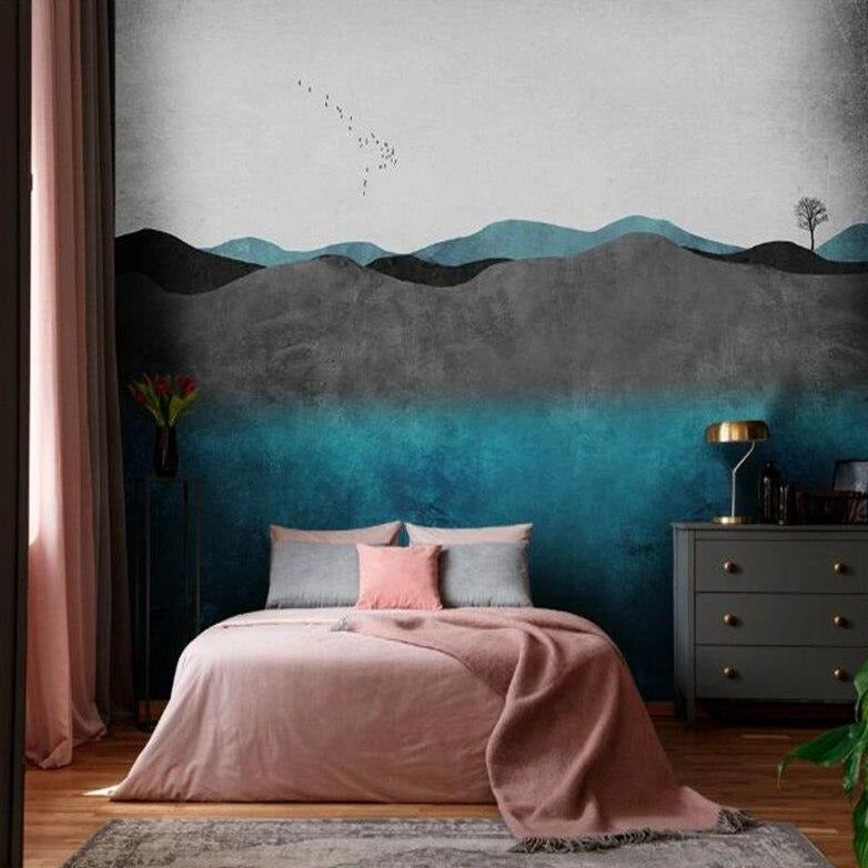 custom-mural-wallpaper-3d-living-room-bedroom-home-decor-wall-painting-papel-de-parede-papier-peint-abstract-ink-landscape