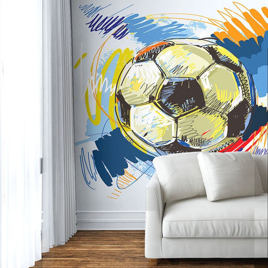 modern-fashion-hand-painted-graffiti-football-wallpaper-custom-mural-non-woven-interior-wall-decoration-art-wall-painting-soccer