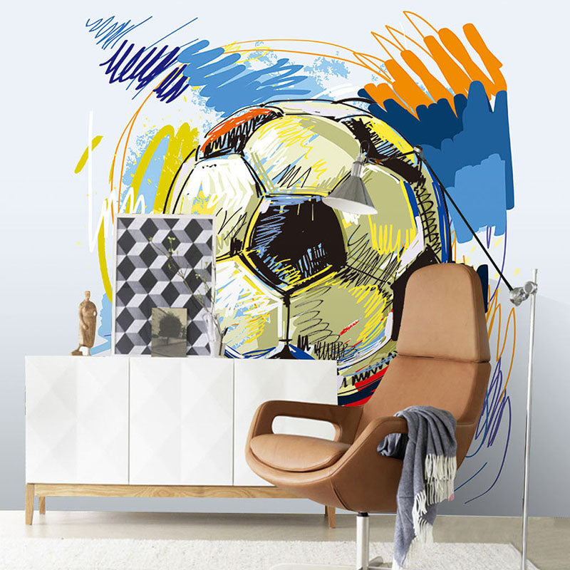 modern-fashion-hand-painted-graffiti-football-wallpaper-custom-mural-non-woven-interior-wall-decoration-art-wall-painting-soccer