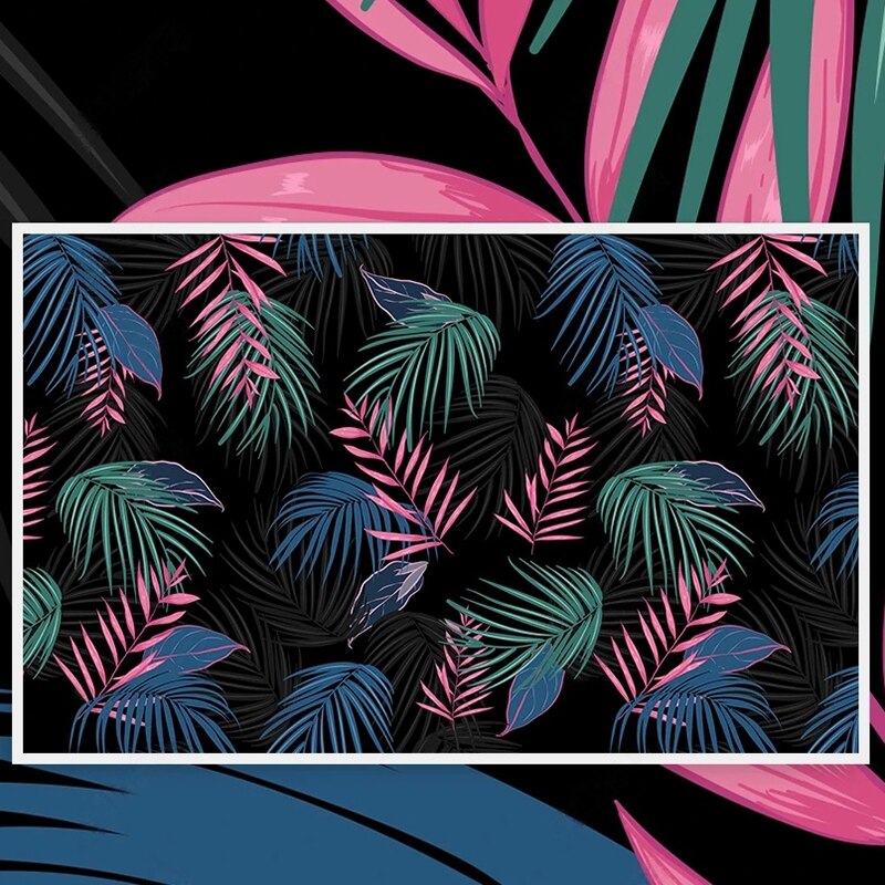 custom-mural-wallpaper-papier-peint-papel-de-parede-wall-decor-ideas-for-bedroom-living-room-dining-room-wallcovering-Tropical-Rain-Forest-Leaves-Fresco-nordic-morden-art-plant-leaf