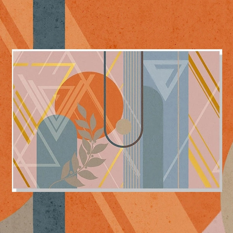 custom-mural-wallpaper-papier-peint-papel-de-parede-wall-decor-ideas-for-bedroom-living-room-dining-room-wallcovering-Minimalist-Abstract-Geometric-Leaves