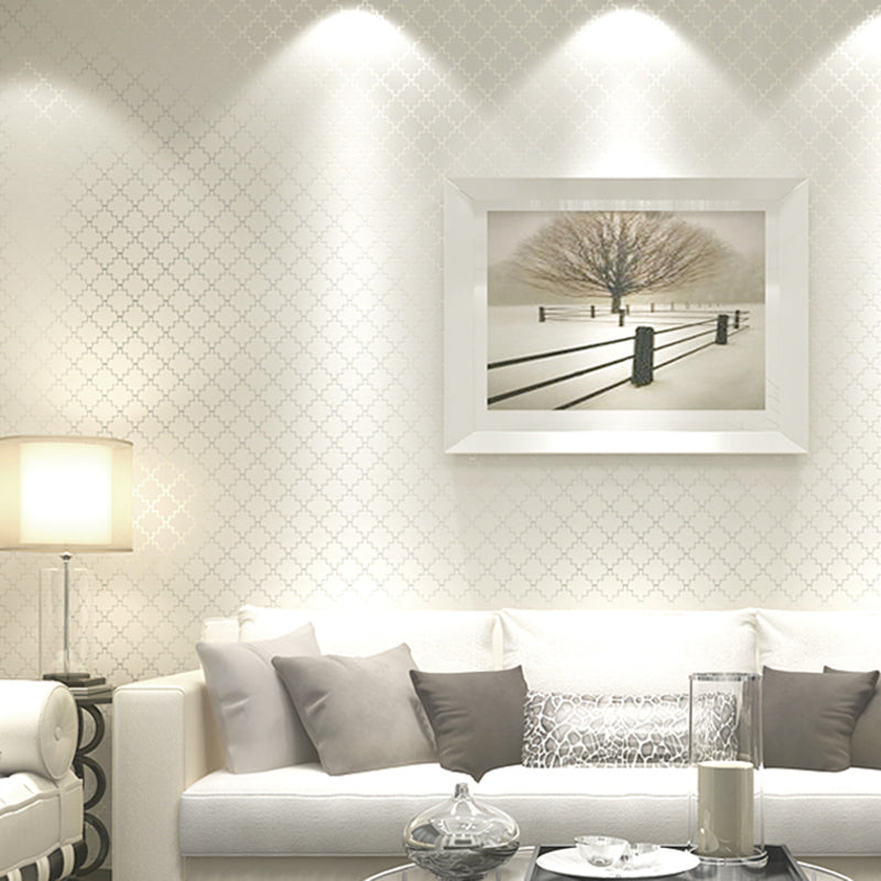 Luxury-Fabric-Lattice-Stripe-Wallpaper-Foam-Embossed-wallcovering