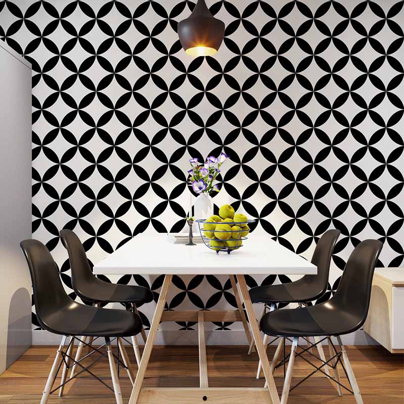 nordic-black-and-white-plaid-wallpaper-geometric-lines-hotel-restaurant-milk-tea-shop-clothing-store-wall-paper-for-living-room-papier-peint