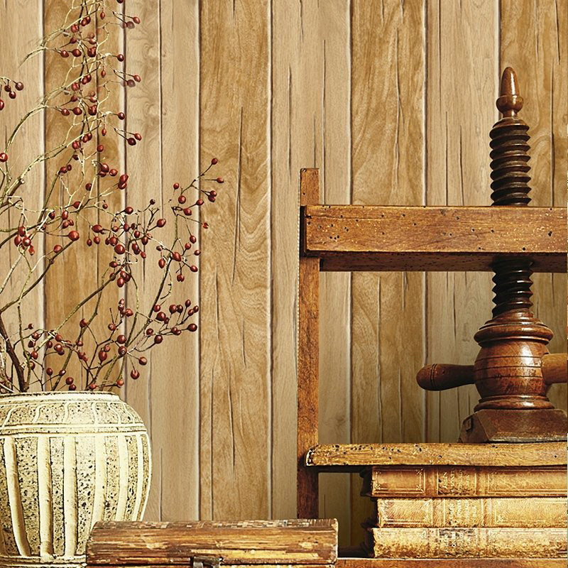 Rustic Wood Grain Wallpaper