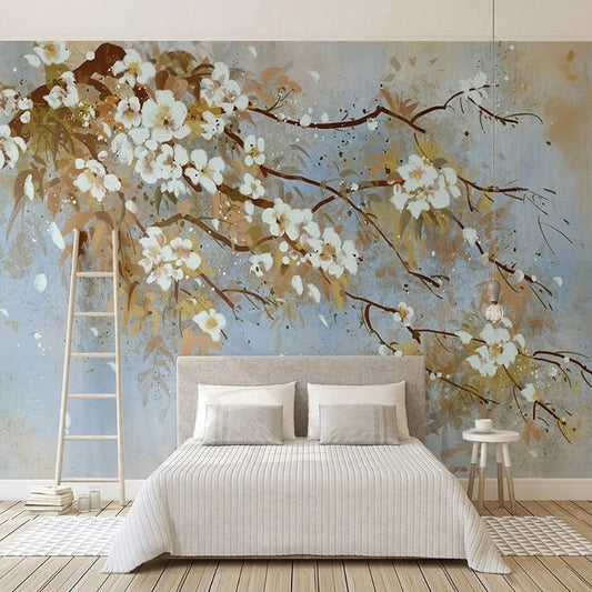 photo-wallpaper-hand-drawn-vintage-floral-plum-murals-living-room-bedroom-background-wall-home-decor-waterproof-wall-painting-papier-peint