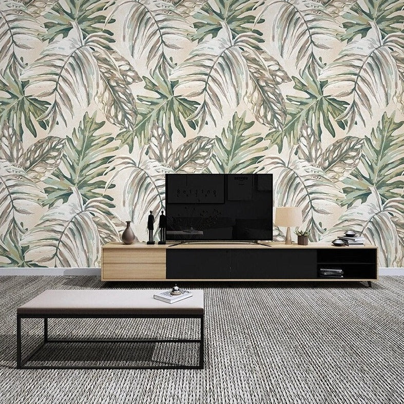 custom-wallpaper-nordic-tropical-plant-leaves-murals-living-room-bedroom-background-wall-decor-wall-paper-papel-de-parede-papier-peint