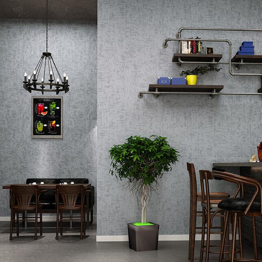 retro-solid-color-metallic-plain-wallpaper-for-walls-roll-cement-concrete-industrial-wall-paper-gold-grey-red-blue-green-black