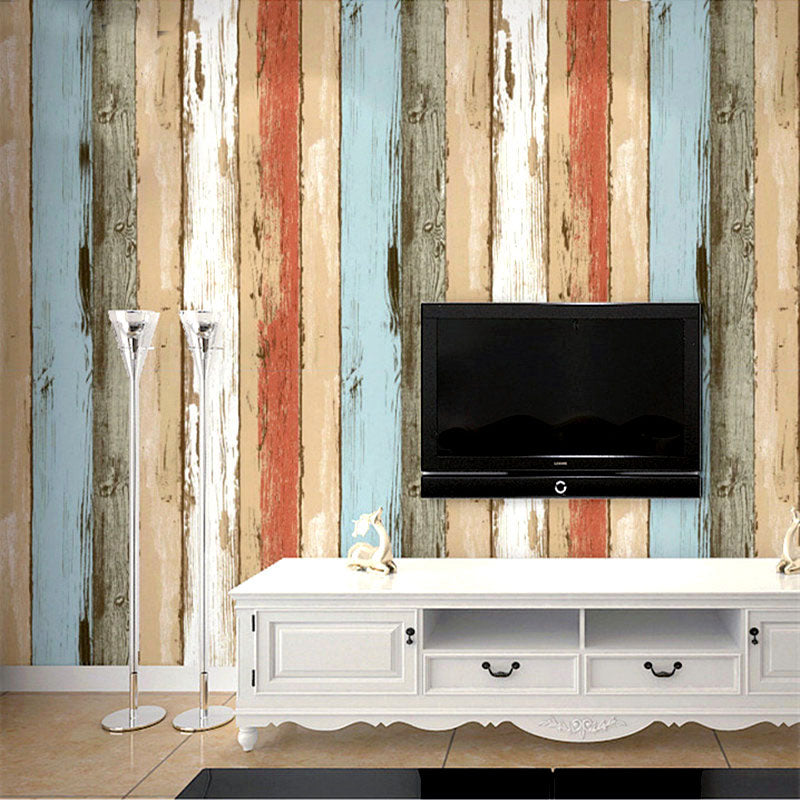 wood-grain-effect-wallpaper-wallcovering-home-improvement-living-room