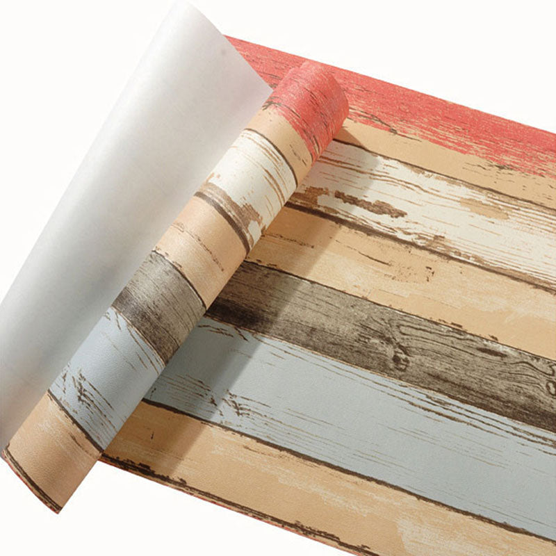 wood-grain-effect-wallpaper-wallcovering-home-improvement-living-room