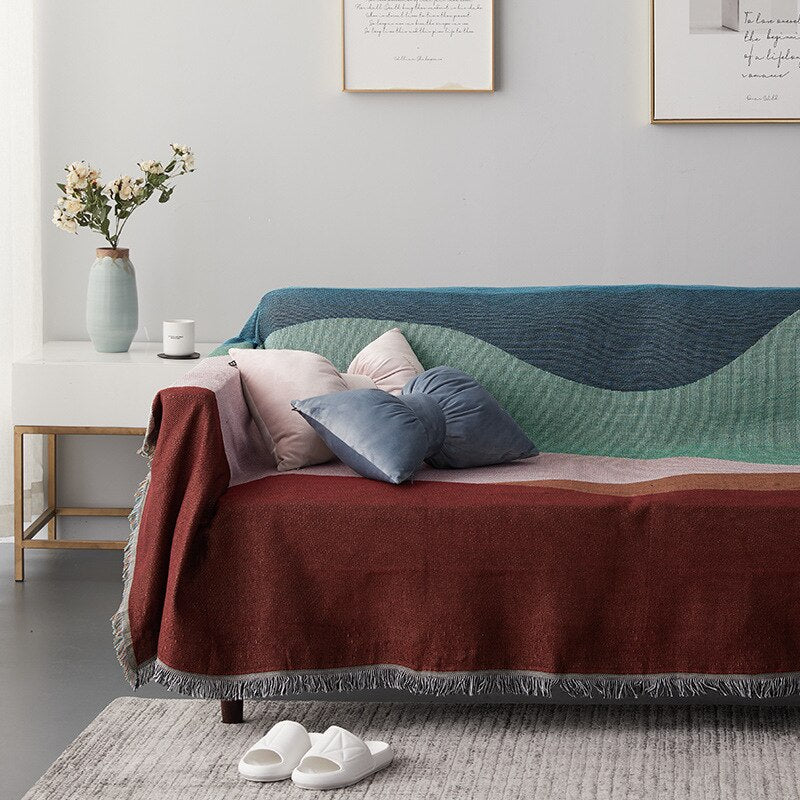 Large throw blanket for sofa best sale