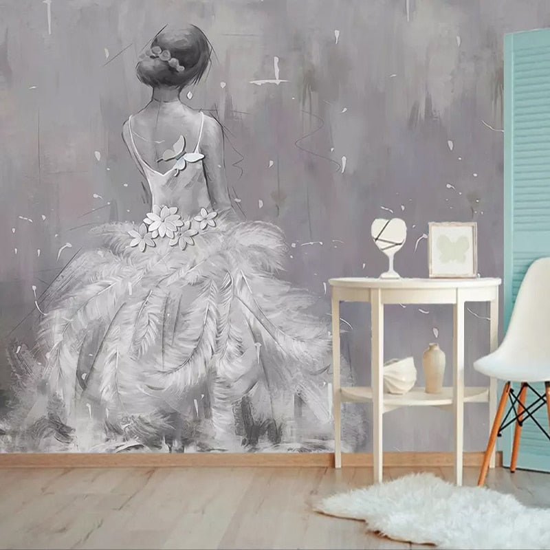 custom-mural-wallpaper-papier-peint-papel-de-parede-wall-decor-ideas-for-bedroom-living-room-dining-room-wallcovering-Vintage-Wallpaper-3D-Wedding-Veil-Clothing-Store
