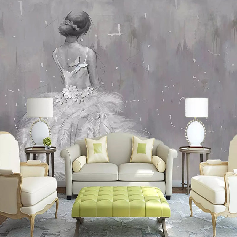 custom-mural-wallpaper-papier-peint-papel-de-parede-wall-decor-ideas-for-bedroom-living-room-dining-room-wallcovering-Vintage-Wallpaper-3D-Wedding-Veil-Clothing-Store