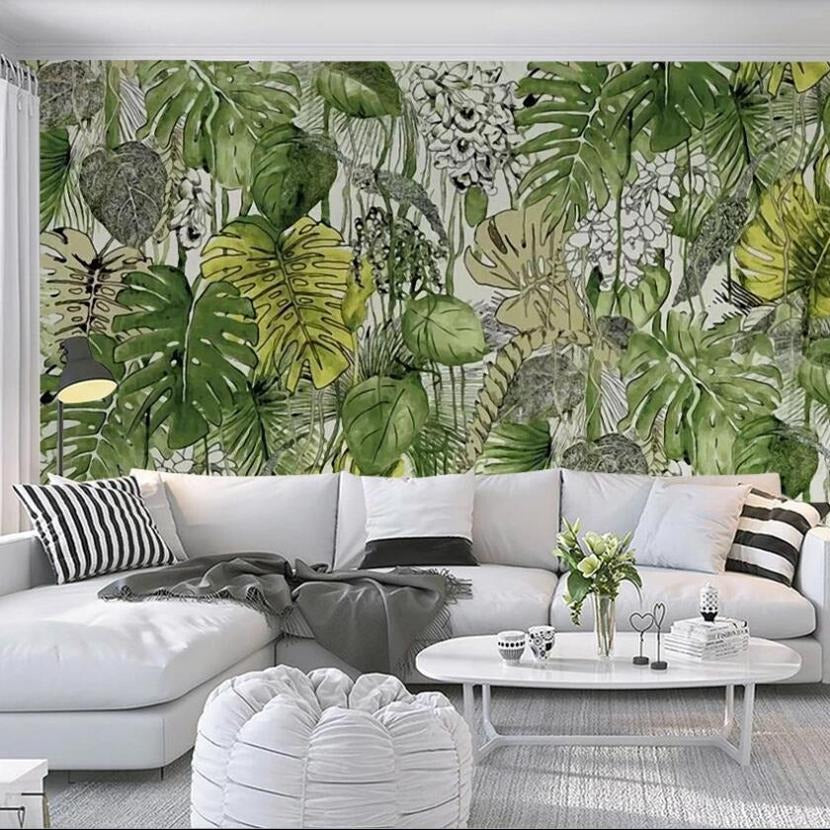 custom-mural-wallpaper-3d-living-room-bedroom-home-decor-wall-painting-papel-de-parede-papier-peint-nordic-modern-fresh-tropical-rainforest-plants