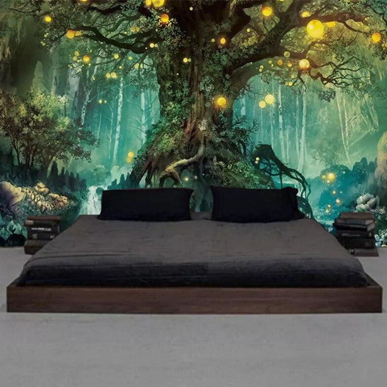 custom-mural-wallpaper-3d-living-room-bedroom-home-decor-wall-painting-papel-de-parede-papier-peint-beautiful-dream-forest-tree