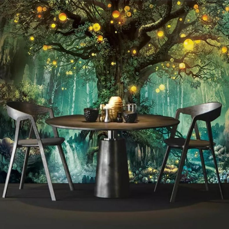 custom-mural-wallpaper-3d-living-room-bedroom-home-decor-wall-painting-papel-de-parede-papier-peint-beautiful-dream-forest-tree