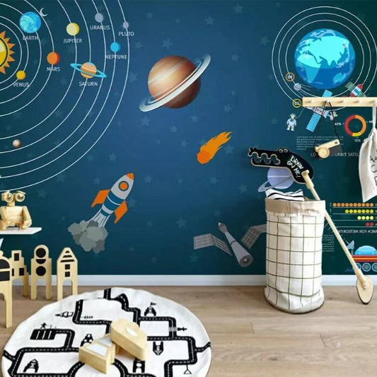 mural-nursery-customized-modern-fashion-stereo-wallpaper-elephant-riding-bicycle-cloud-children-background-wallpapers-home-decor-papier-peint