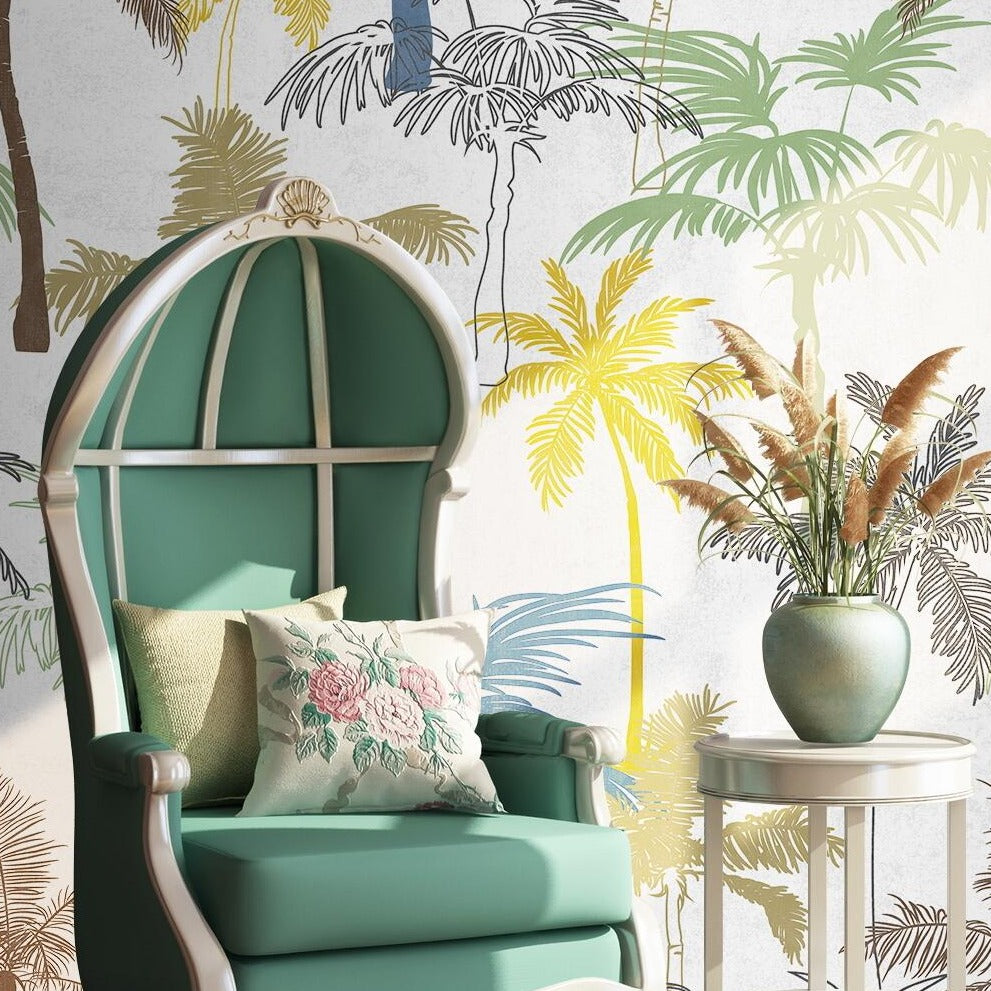 custom-nordic-woods-forest-coconut-tree-photo-wallpaper-mural-living-room-bedroom-background-wall-paper-wall-stickers-papier-peint