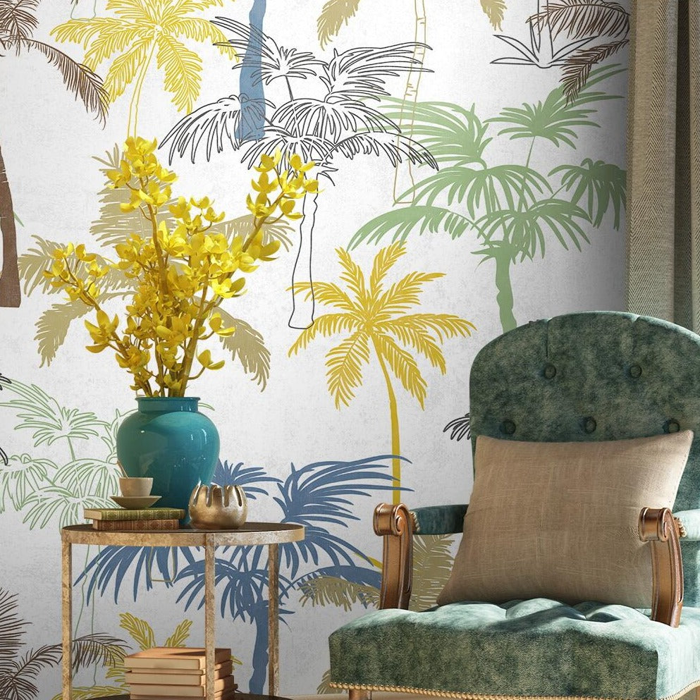 custom-nordic-woods-forest-coconut-tree-photo-wallpaper-mural-living-room-bedroom-background-wall-paper-wall-stickers-papier-peint