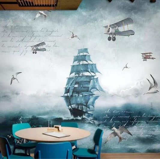 wallpaper-for-kids-room-custom-large-aircraft-sailing-sea-3d-photo-wallpaper-wall-mural-background-wall-wallpaper-3d
