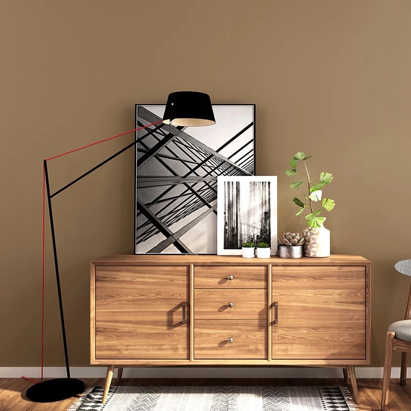 Nordic Style Minimalist Solid Color Wallpaper-Grey (5㎡)