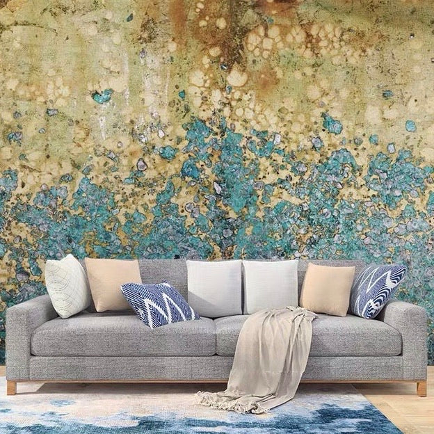 Custom Mural Wallpaper Abstract Black Golden Creative Art (㎡)