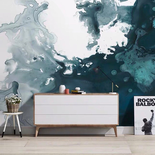 Custom Wallpaper Mural Nordic Decor Modern Abstract Art (㎡)