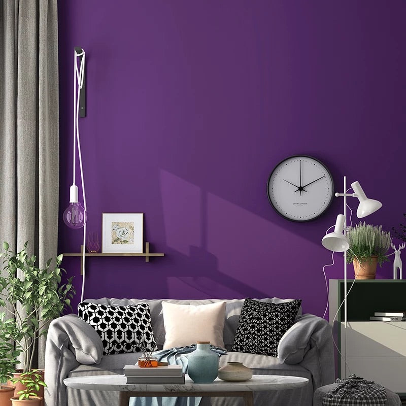 Nordic Style Minimalist Solid Color Wallpaper (5㎡)
