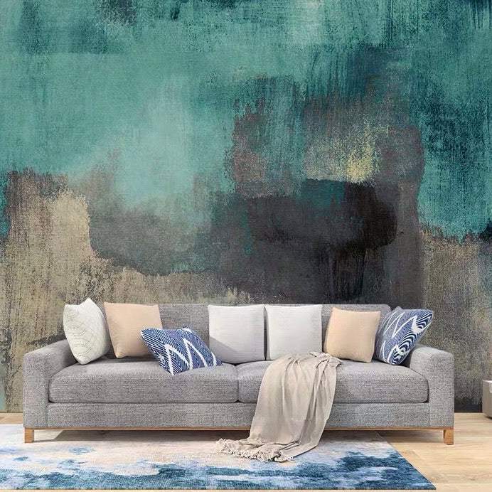 Custom Wallpaper Mural Abstract Art Modern Wallcovering (㎡)