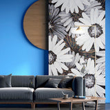 custom-luxury-glass-mosaic-mural-for-living-room-bathroom-hotel-hallway-reception-wall-decor-glass-mosaics-flowers-floral-wall-decor-bold-interior-dark-interior-black-and-white-sunflower