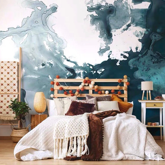 Custom Wallpaper Mural Nordic Decor Modern Abstract Art (㎡)