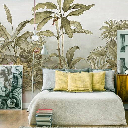 papier-peint-mural-background-wallpapers-banana-tree-wallpaper-3d-abstract-hand-painted-wall-paper-bedroom-living-room-decor