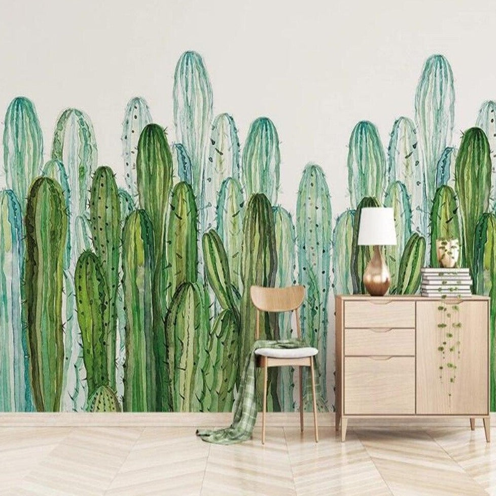 Cactus-succulent-custom-wallpaper-3d-mural-study-living-room-sofa-tv-background-waterproof-canvas-wallpaper-wall-painting-papier-peint