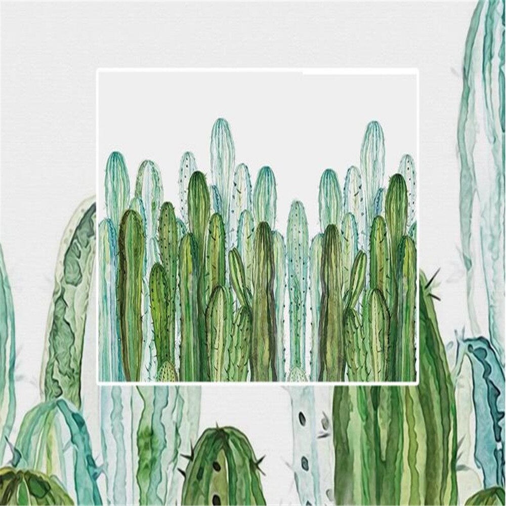 Cactus-succulent-custom-wallpaper-3d-mural-study-living-room-sofa-tv-background-waterproof-canvas-wallpaper-wall-painting-papier-peint
