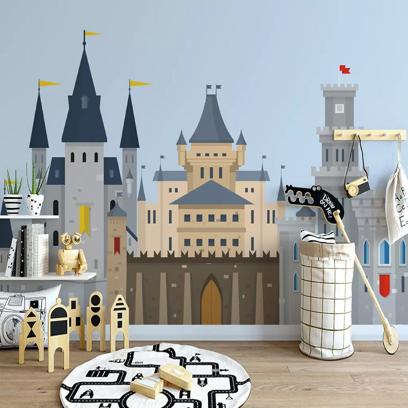 cartoon castle background
