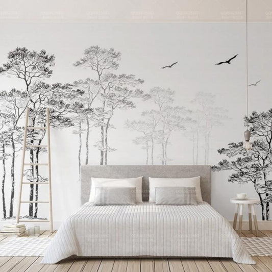 custom-wallpaper-mural-black-and-white-trees-branches-silhouette-stylish-simplicity-3d-wallpaper-murals-papel-de-parede-photo-roll-large-murals-papier-peint