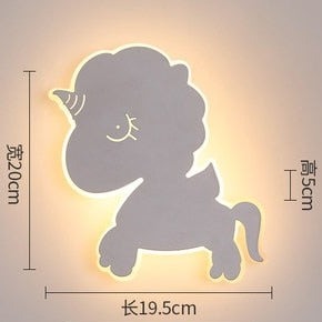 creative-personality-wall-lamp-background-wall-horse-modeling-lamp-simple-living-room-bedroom-aisle-bedside-cartoon-wall-lamp-for-kid's-room-unicorn