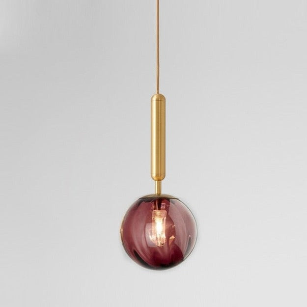 Modern Minimalist Glass Pendant Lamp Art Chandelier