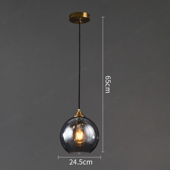 Modern Glass Pendant Light Nordic Fashion Hanging Lamp