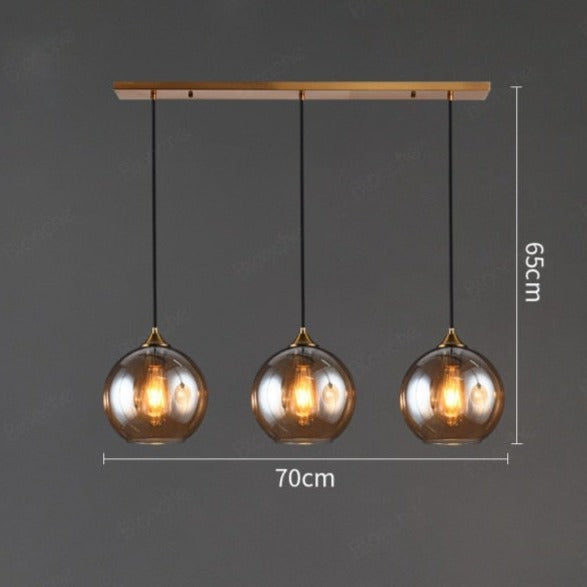 Modern Glass Pendant Light Nordic Fashion Hanging Lamp