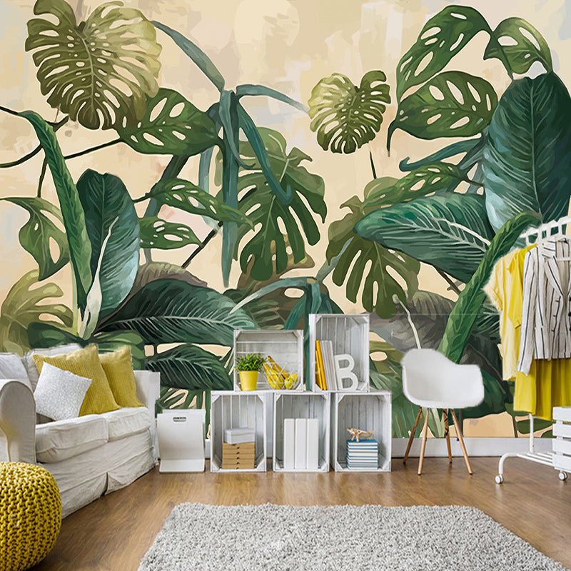 custom-mural-wallpaper-tropical-rain-forest-palm-banana-leaf-large-murals-wall-painting-wallpapers-for-living-room-decoration-3d