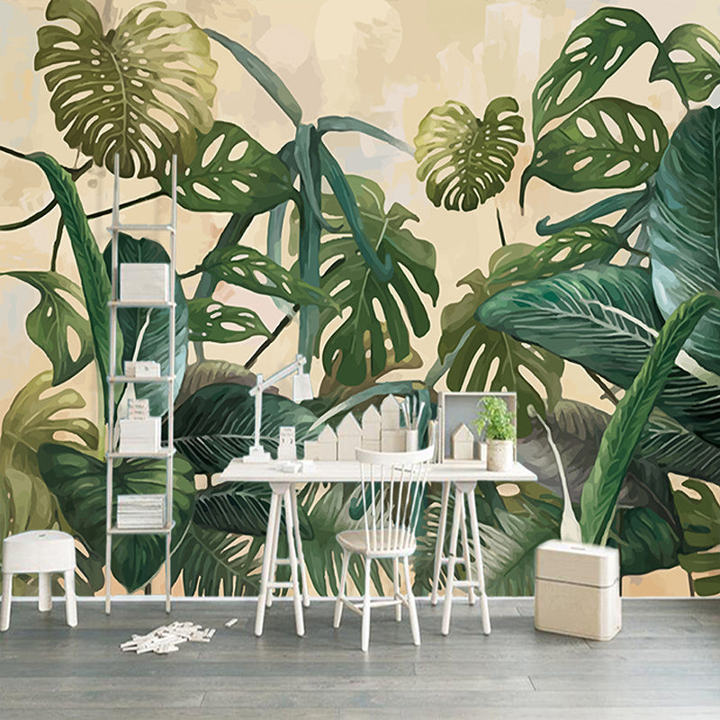 custom-mural-wallpaper-tropical-rain-forest-palm-banana-leaf-large-murals-wall-painting-wallpapers-for-living-room-decoration-3d