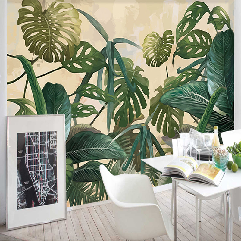 custom-mural-wallpaper-tropical-rain-forest-palm-banana-leaf-large-murals-wall-painting-wallpapers-for-living-room-decoration-3d