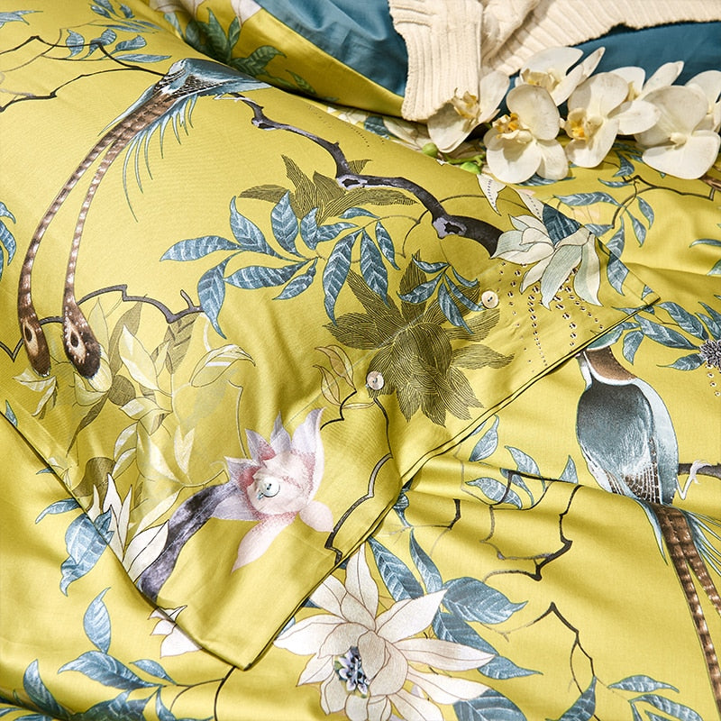 silky-egyptian-cotton-yellow-green-duvet-cover-bed-sheet-fitted-sheet-set-king-size-queen-bedding-set-ropa-de-cama-linge-de-lit