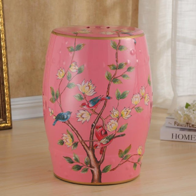 chinoiserie-birds-flowers-drum-stool-sofa-table-american-dressing-shoes-stool-flower-and-bird-ceramic-drum-stool-antique-home-decoration-porcelain-ceramic-stool