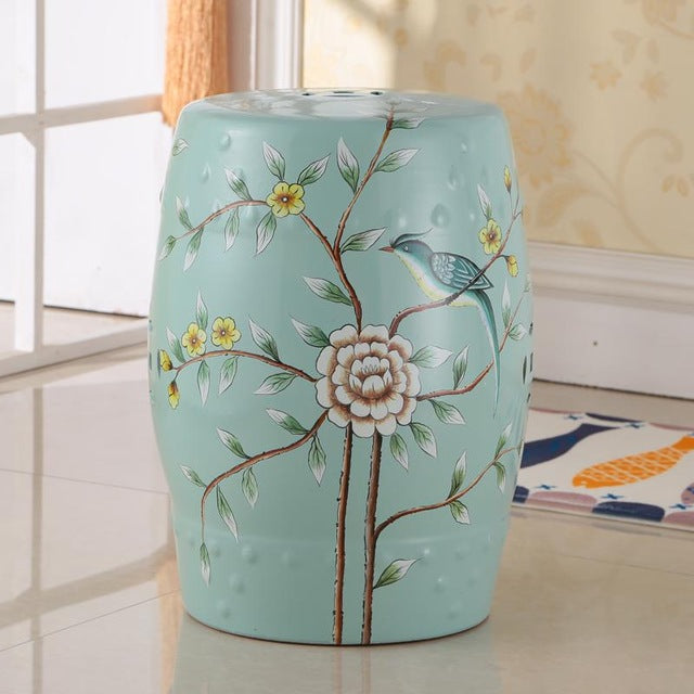 chinoiserie-birds-flowers-drum-stool-sofa-table-american-dressing-shoes-stool-flower-and-bird-ceramic-drum-stool-antique-home-decoration-porcelain-ceramic-stool