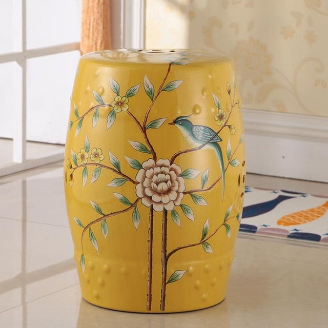 chinoiserie-birds-flowers-drum-stool-sofa-table-american-dressing-shoes-stool-flower-and-bird-ceramic-drum-stool-antique-home-decoration-porcelain-ceramic-stool