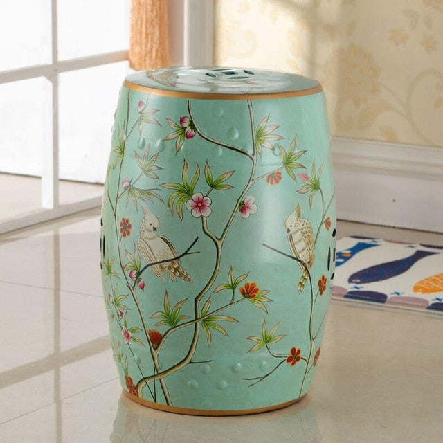chinoiserie-birds-flowers-drum-stool-sofa-table-american-dressing-shoes-stool-flower-and-bird-ceramic-drum-stool-antique-home-decoration-porcelain-ceramic-stool